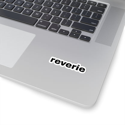 reverie* logo sticker.